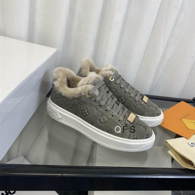 Louis Vuitton Fur Shoes Wmns ID:20221026-67